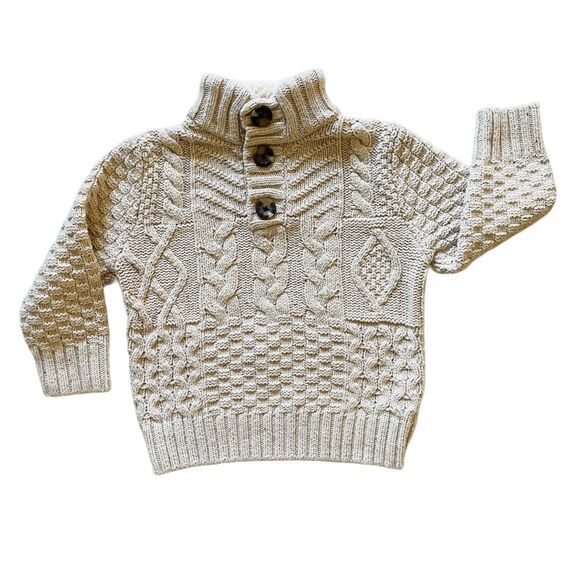 Cat & Jack Other - Cat & Jack Chunky Cable Knit Sweater Size 18 months